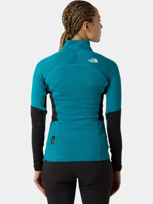 The North Face W Polartec Powergrid Stormgap Jacket női polár pulóver kék színben 4