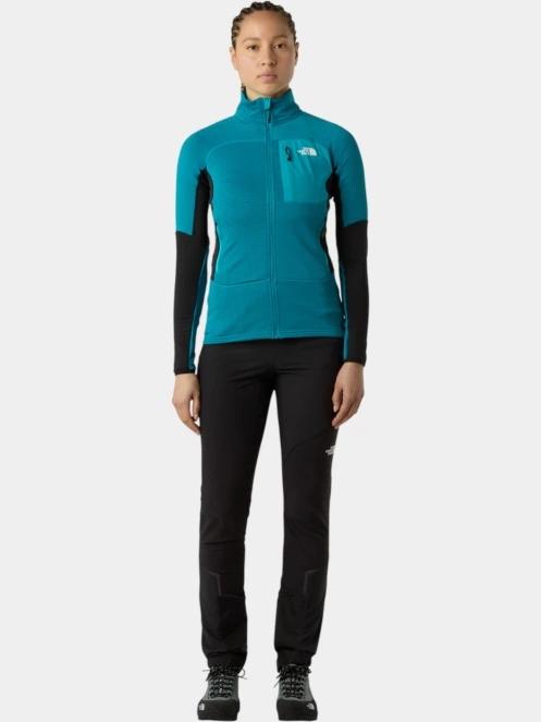 The North Face W Polartec Powergrid Stormgap Jacket női polár pulóver kék színben 5