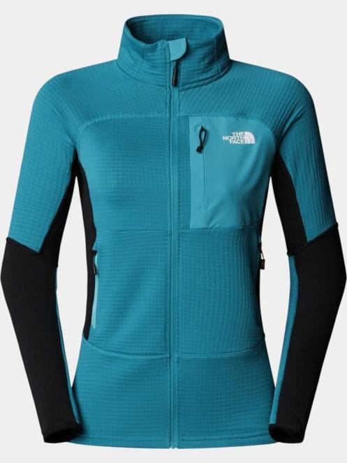 The North Face W Polartec Powergrid Stormgap Jacket női polár pulóver kék színben 6