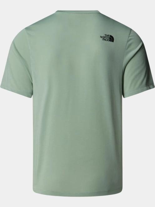The North Face M Mountain Foundation Ss Tee-Graphic férfi rövid ujjú póló zöld színben 6