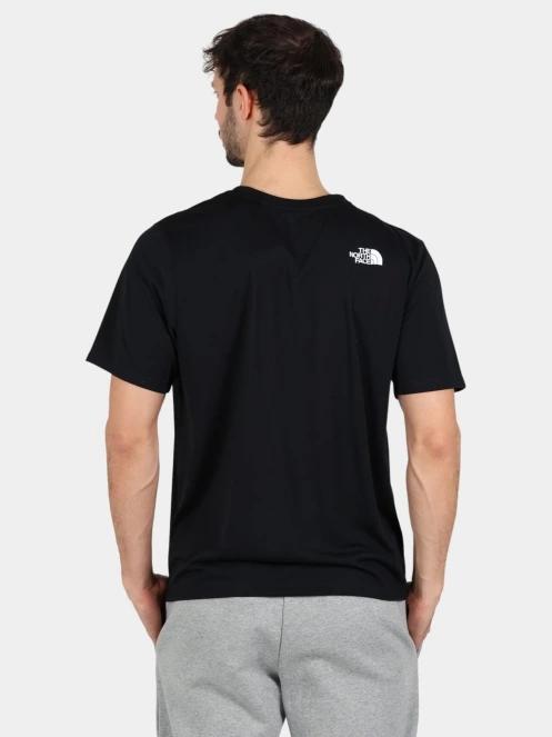 The North Face M Mountain Foundation Ss Tee-Graphic férfi rövid ujjú póló fekete színben 4