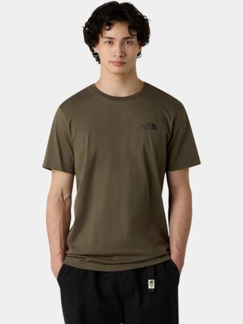 The North Face M Box Nse Edge Of Light Infill S/S Tee férfi rövid ujjú póló zöld színben 2