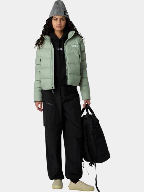The North Face W Hyalite Down Jkt női átmeneti kabát zöld színben 4