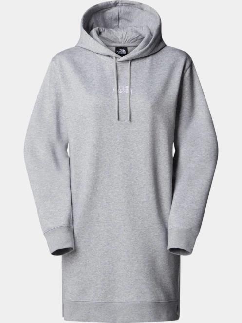 The North Face W Essential Relaxed Hooded Dress női pulóverruha szürke színben 5