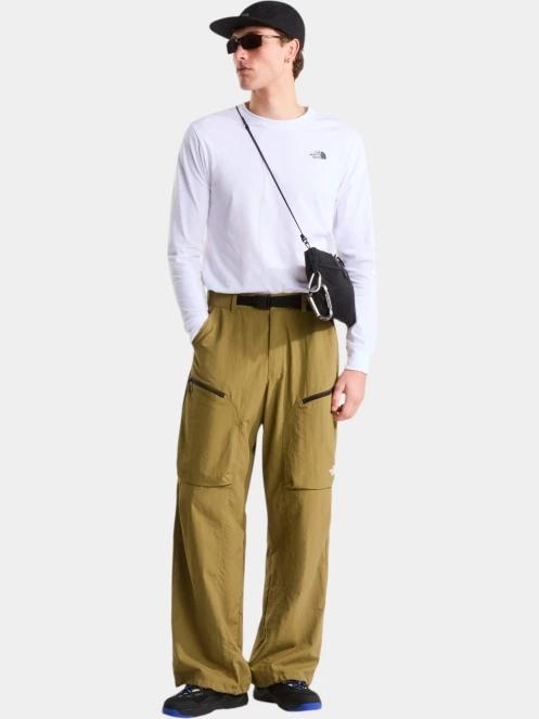 The North Face M Evolution Simple Dome Regular Long Sle férfi hosszú ujjú póló fehér színben 4