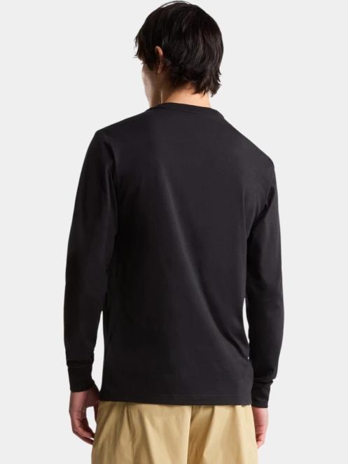 The North Face M Evolution Simple Dome Regular Long Sle férfi hosszú ujjú póló fekete színben 3