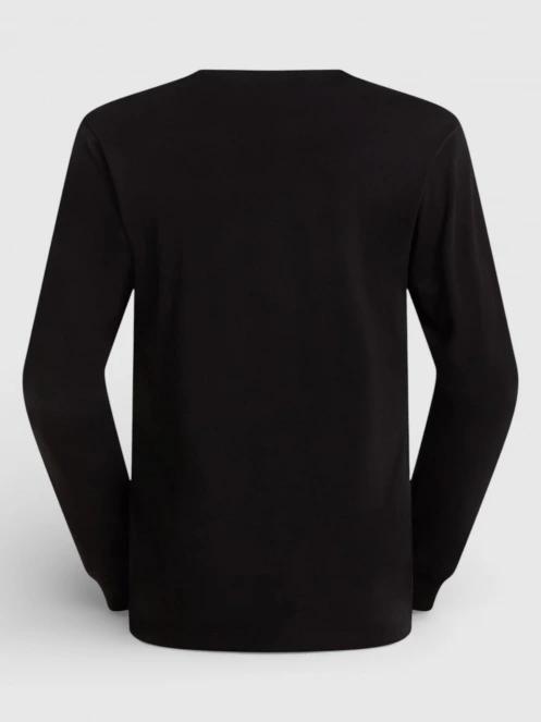 The North Face M Evolution Simple Dome Regular Long Sle férfi hosszú ujjú póló fekete színben 6