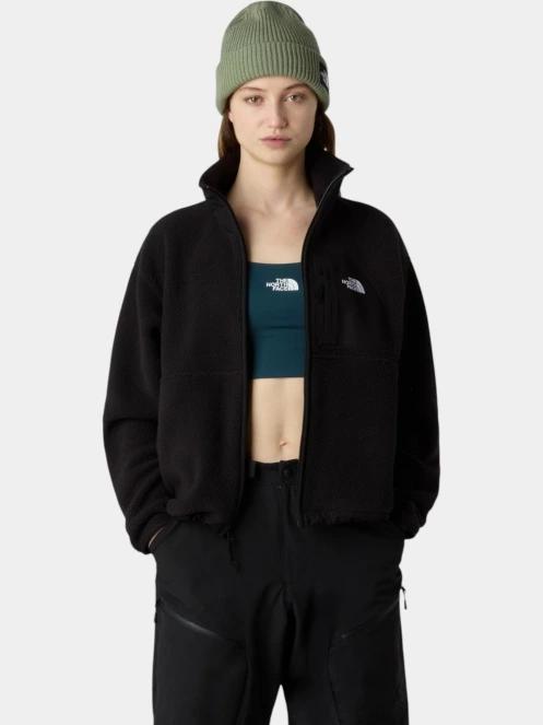 The North Face W Yumiori Off Peak Full Zip Jacket női polár pulóver fekete színben 5