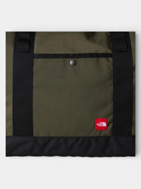 The North Face Tnf Red Box Large Tote Bag válltáska oliva színben 6