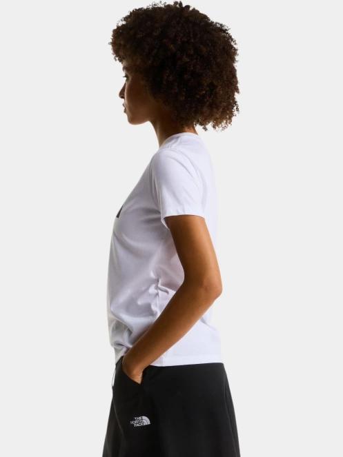 The North Face W Evolution Half Dome Slim Short Sleeve női rövid ujjú póló fehér színben 3