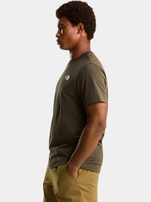 The North Face M North Faces Regular Short Sleeve Tee-G férfi rövid ujjú póló oliva színben 3