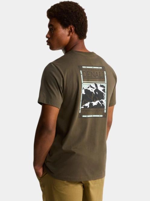 The North Face M North Faces Regular Short Sleeve Tee-G férfi rövid ujjú póló oliva színben 4