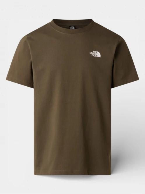 The North Face M North Faces Regular Short Sleeve Tee-G férfi rövid ujjú póló oliva színben 6