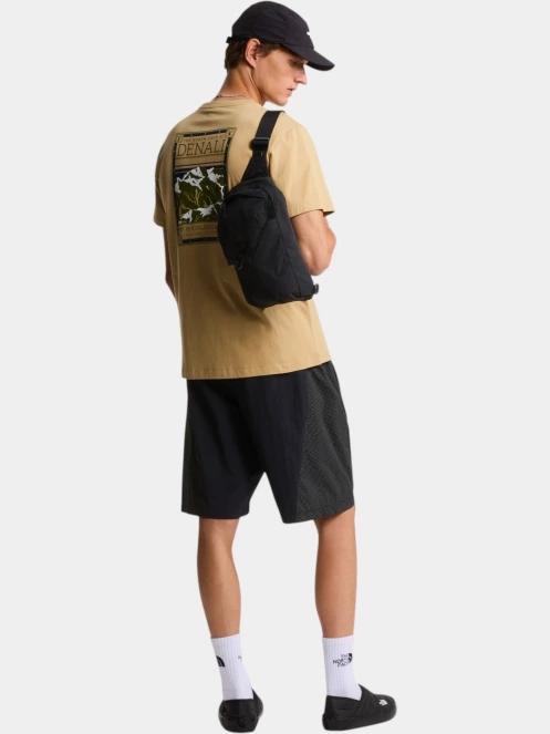 The North Face M North Faces Regular Short Sleeve Tee-G férfi rövid ujjú póló barna színben 5