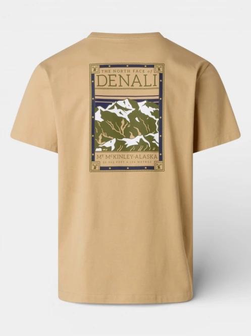 The North Face M North Faces Regular Short Sleeve Tee-G férfi rövid ujjú póló barna színben 7