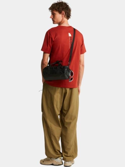 The North Face M Vertical Regular Short Sleeve Tee-Grap férfi rövid ujjú póló piros színben 5