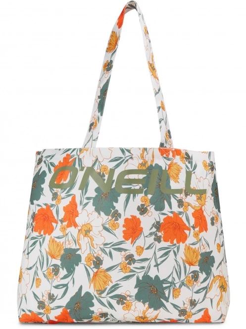 O'Neill Coastal Print Tote női strandtáska fehér színben 2