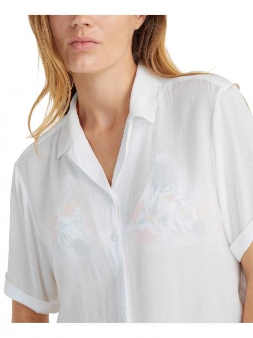 O'Neill Cali Beach Shirt női rövid ujjú ing fehér színben 6