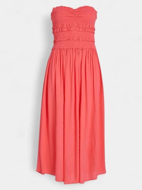 O'Neill Devyn Midi Dress női ruha rózsaszín színben 6