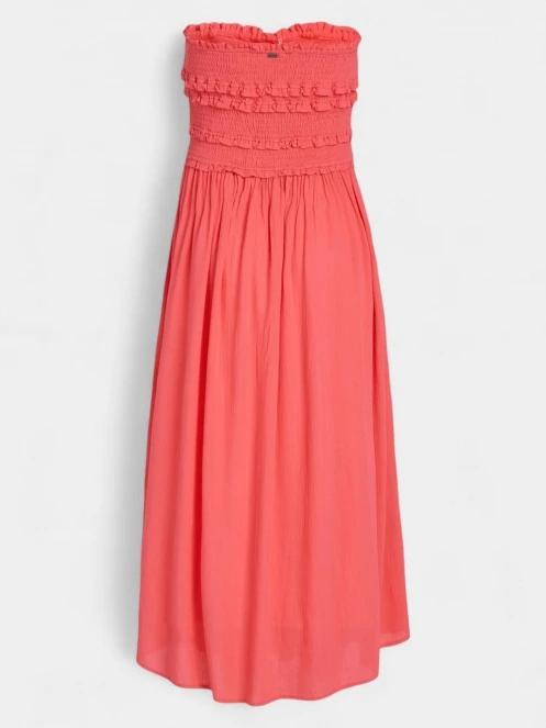 O'Neill Devyn Midi Dress női ruha rózsaszín színben 7