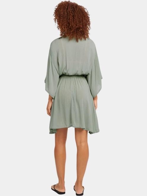 O'Neill Essentials Tokeena Cover Up női strandruha zöld színben 3