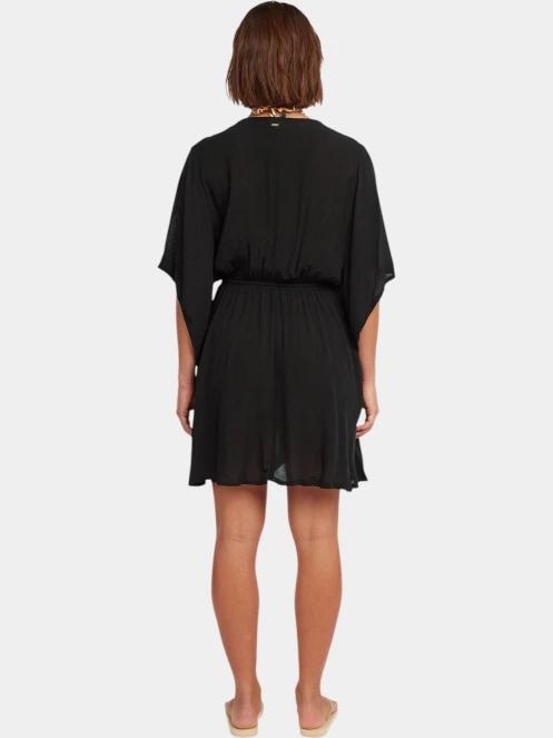 O'Neill Essentials Tokeena Cover Up női strandruha fekete színben 3