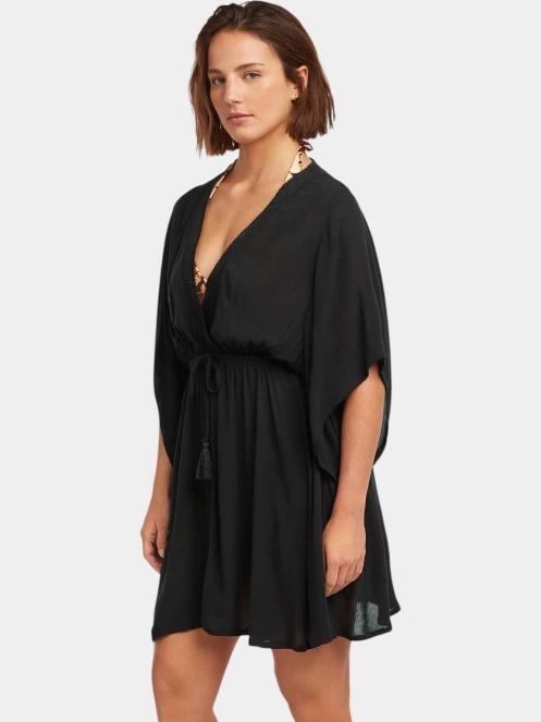 O'Neill Essentials Tokeena Cover Up női strandruha fekete színben 4