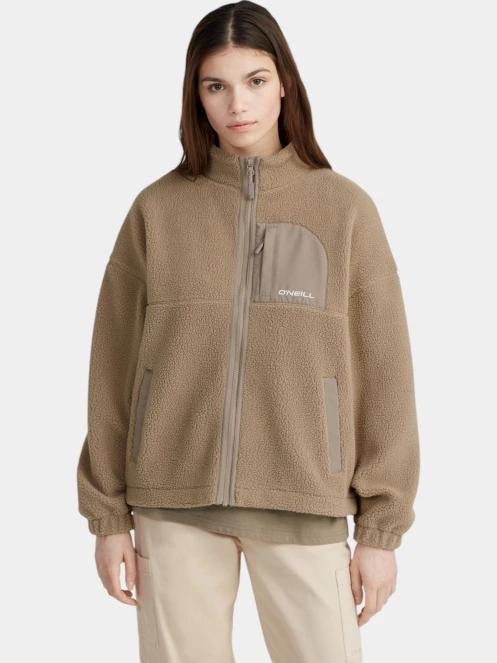 O'Neill O'Neill TRVLR Series High Pile Fz Fleece női polár pulóver barna színben 2