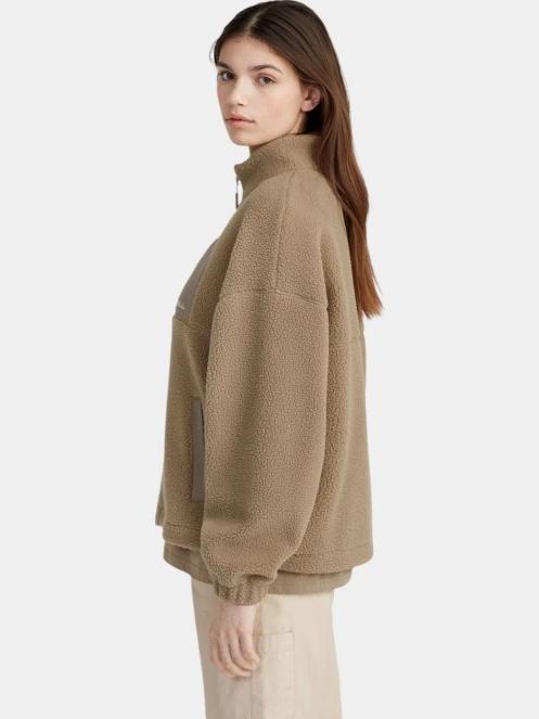 O'Neill O'Neill TRVLR Series High Pile Fz Fleece női polár pulóver barna színben 4