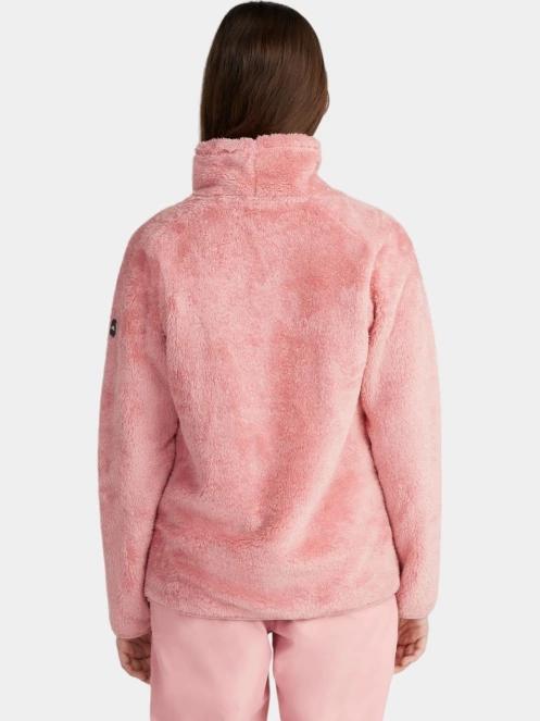 O'Neill Hazel Fleece női polár pulóver rózsaszín színben 3