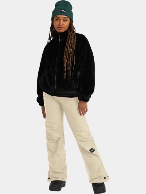 O'Neill FWC'Cruz Faux Fur Fleece női polár pulóver fekete színben 5