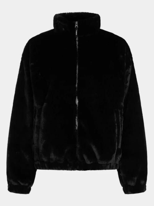 O'Neill FWC'Cruz Faux Fur Fleece női polár pulóver fekete színben 7