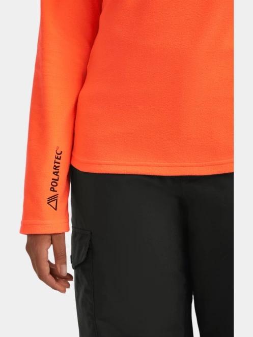 O'Neill FWC'Cruz Jack's Polartec Hz Fleece női polár pulóver narancssárga színben 6