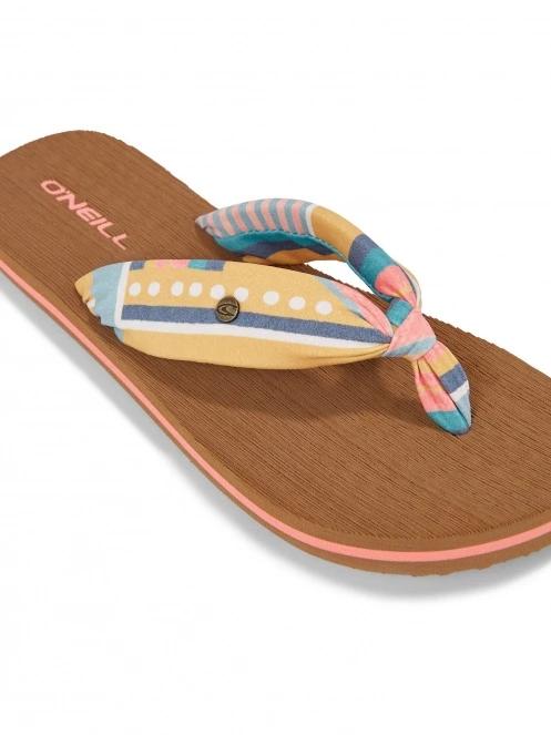 O'Neill Ditsy Sun Bloom™ Sandals női papucs barna színben 4