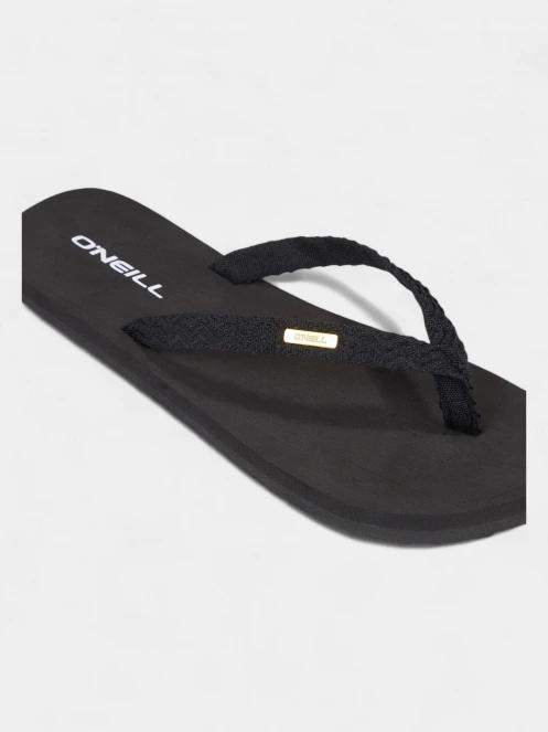 O'Neill Ditsy Jacquard Bloom™ Sandals női papucs fekete színben 4