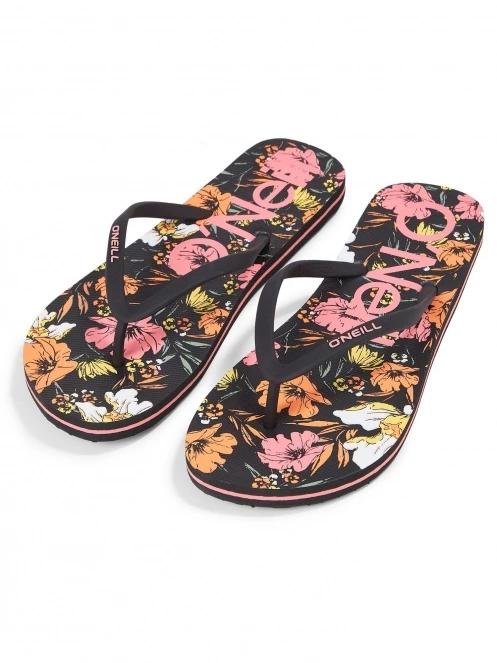 O'Neill Profile Graphic Sandals női flip flop papucs fekete színben 2