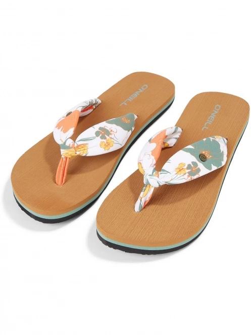 O'Neill Ditsy Sun Bloom™ Sandals női flip flop papucs fehér színben 2