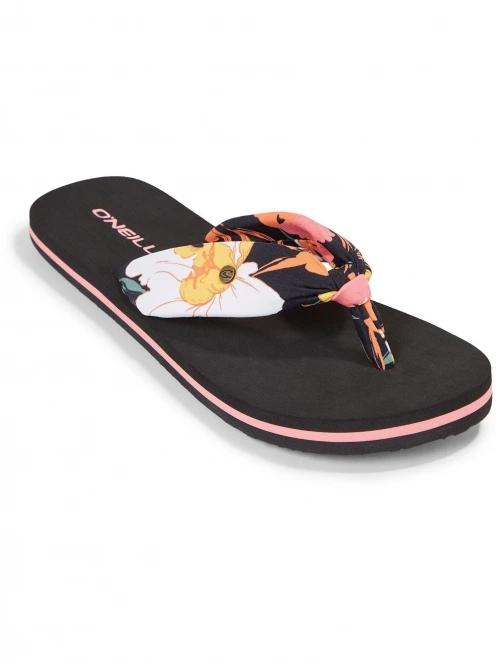 O'Neill Ditsy Sun Bloom™ Sandals női flip flop papucs fekete színben 4