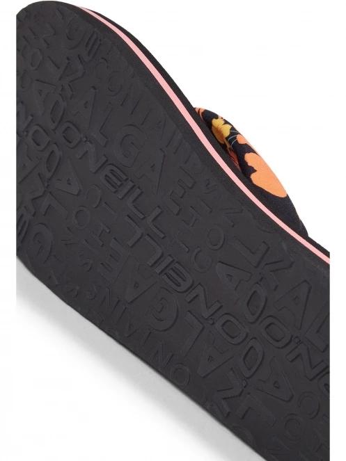 O'Neill Ditsy Sun Bloom™ Sandals női flip flop papucs fekete színben 5