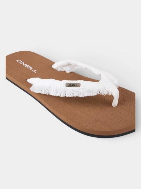 O'Neill Ditsy Jacquard Sandals női papucs fehér színben 2