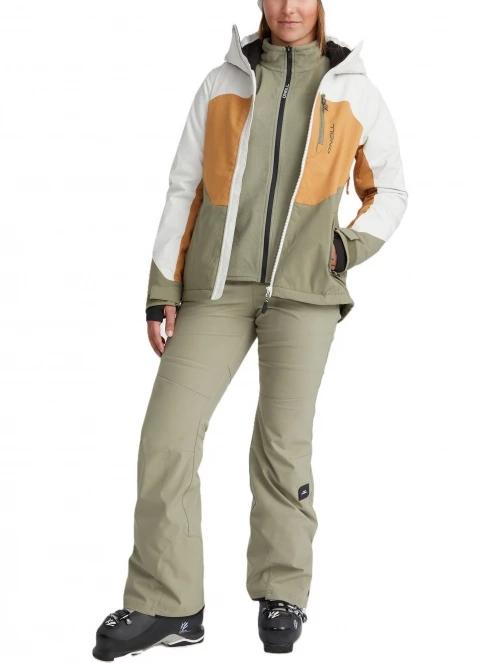 O'Neill Carbonite Jacket női síkabát zöld színben 5