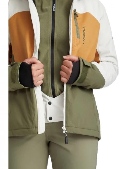 O'Neill Carbonite Jacket női síkabát zöld színben 6