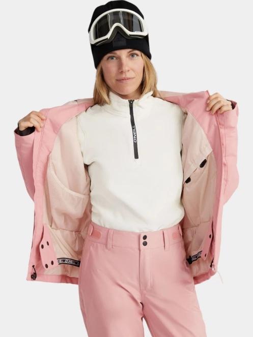 O'Neill Aplite Snow Jacket női síkabát rózsaszín színben 5