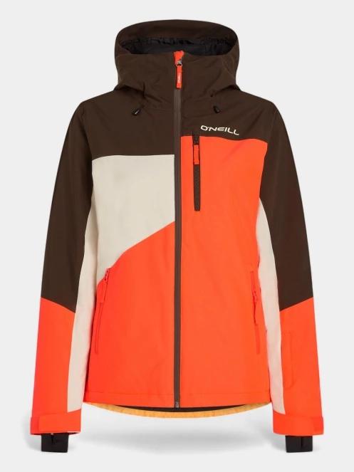O'Neill FWC'Cruz Triple Snow Jacket női síkabát narancssárga színben 9