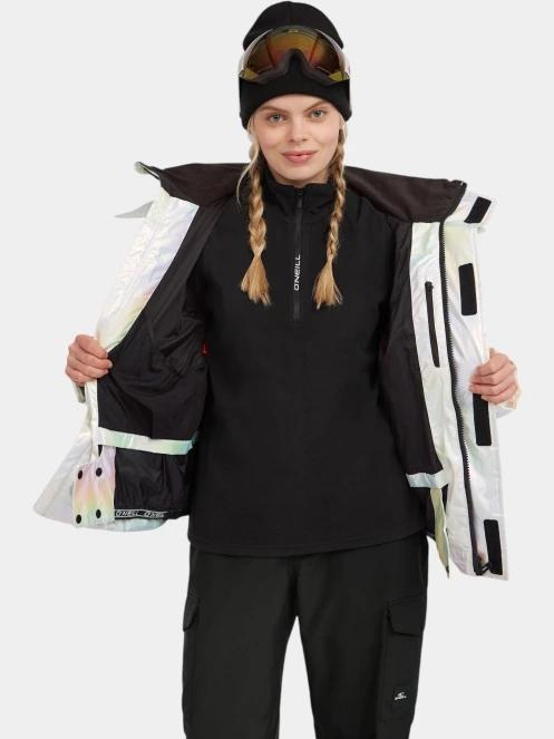 O'Neill FWC'Cruz Hybrid Snow Jacket női síkabát fehér színben 6