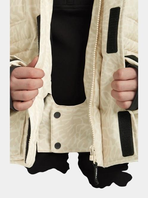 O'Neill FWC'Cruz Hybrid Snow Jacket női síkabát homok színben 7