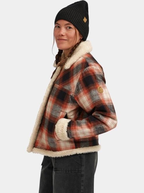 O'Neill O'riginals Fleece Lined Jacket női ingkabát narancssárga színben 3