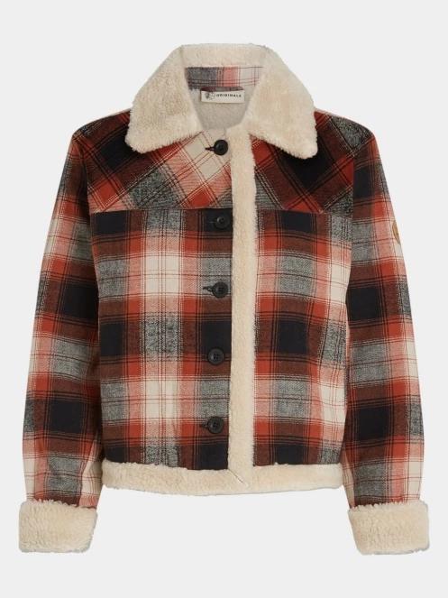 O'Neill O'riginals Fleece Lined Jacket női ingkabát narancssárga színben 8