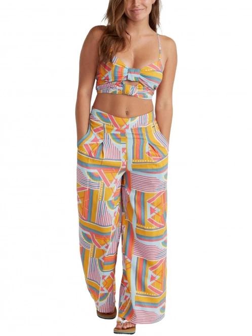 O'Neill Farrah Wow Woven Pants női strand nadrág multikolor színben 4