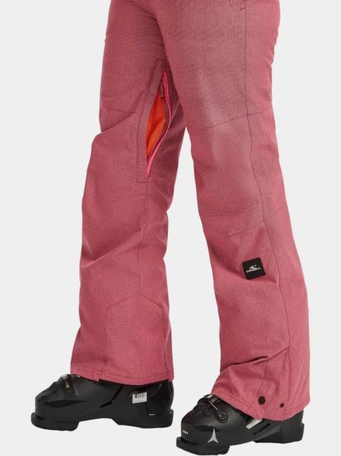 O'Neill FWC'Cruz Melange Snow Pants női sínadrág rózsaszín színben 7